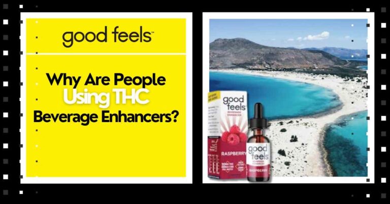 People using THC beverage enhancer