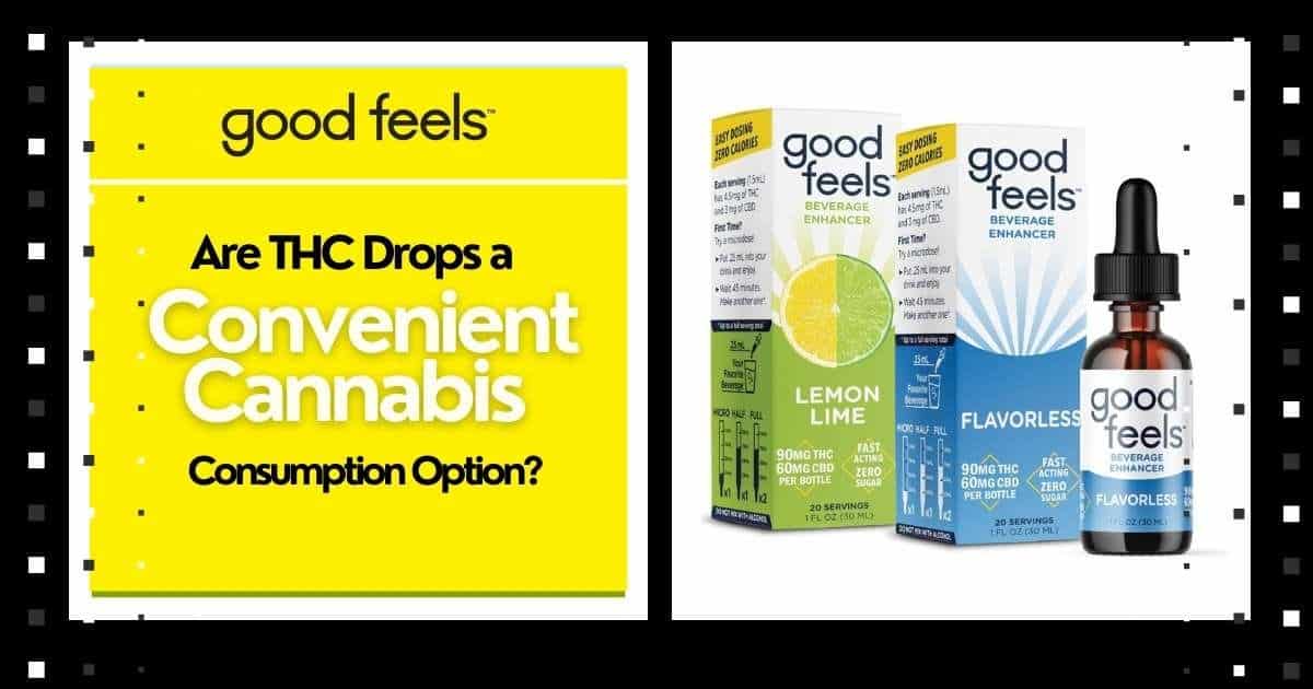 Are THC Drops a Convenient Cannabis Consumption option - Good Vibes Fast Acting THC Syrup