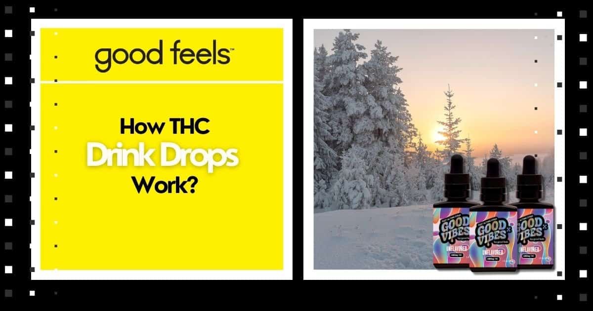 How THC Drink Drops Work - Good Vibes Fast Acting THC Syrup