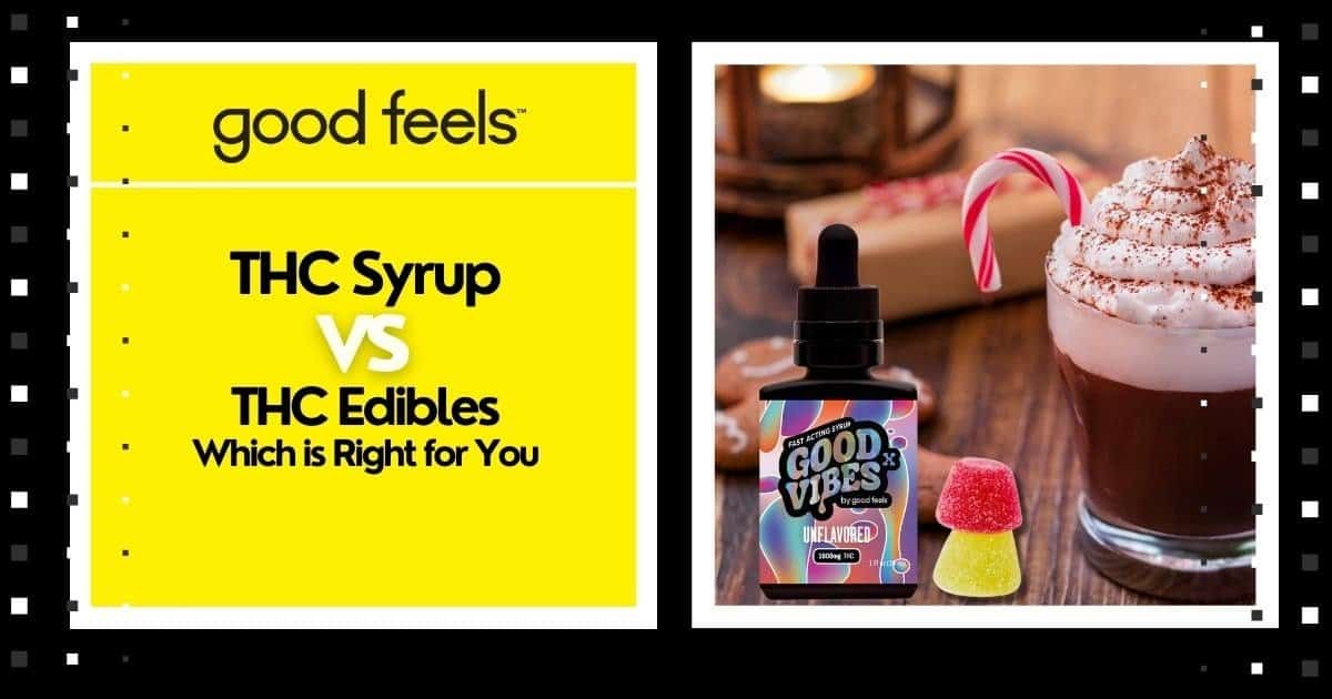 THC Syrup vs THC Edibles and Which is Right for You - Good Vibes Fast Acting THC Syrup