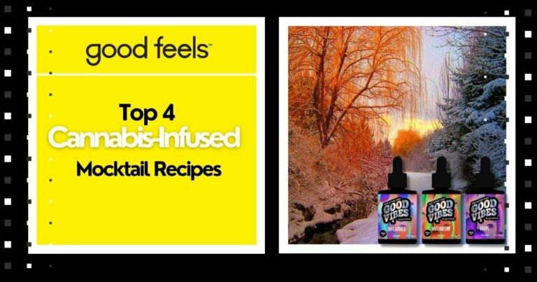 Top 4 Cannabis-Infused Mocktail Recipes- Good Vibes Fast Acting THC Syrup