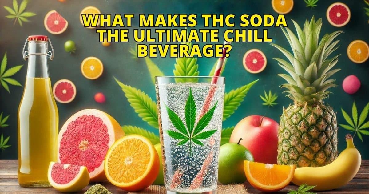 What makes THC Soda the Ultimate Chill Beverage? - Good Vibes Fast Acting THC Syrup