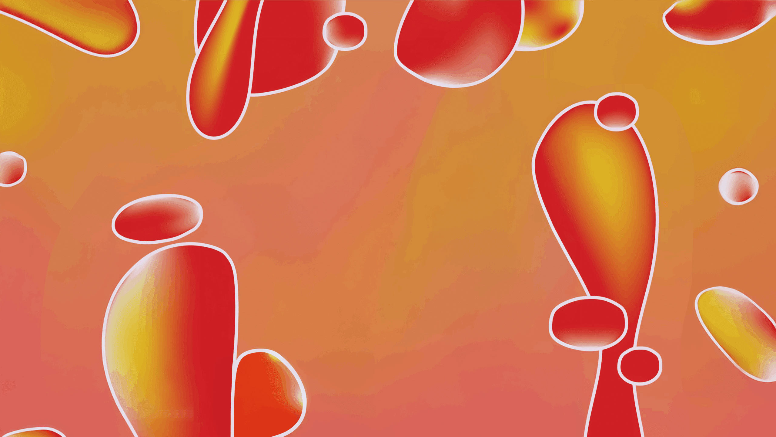 Good Vibes Strawberry Lemonade Blobs and Background