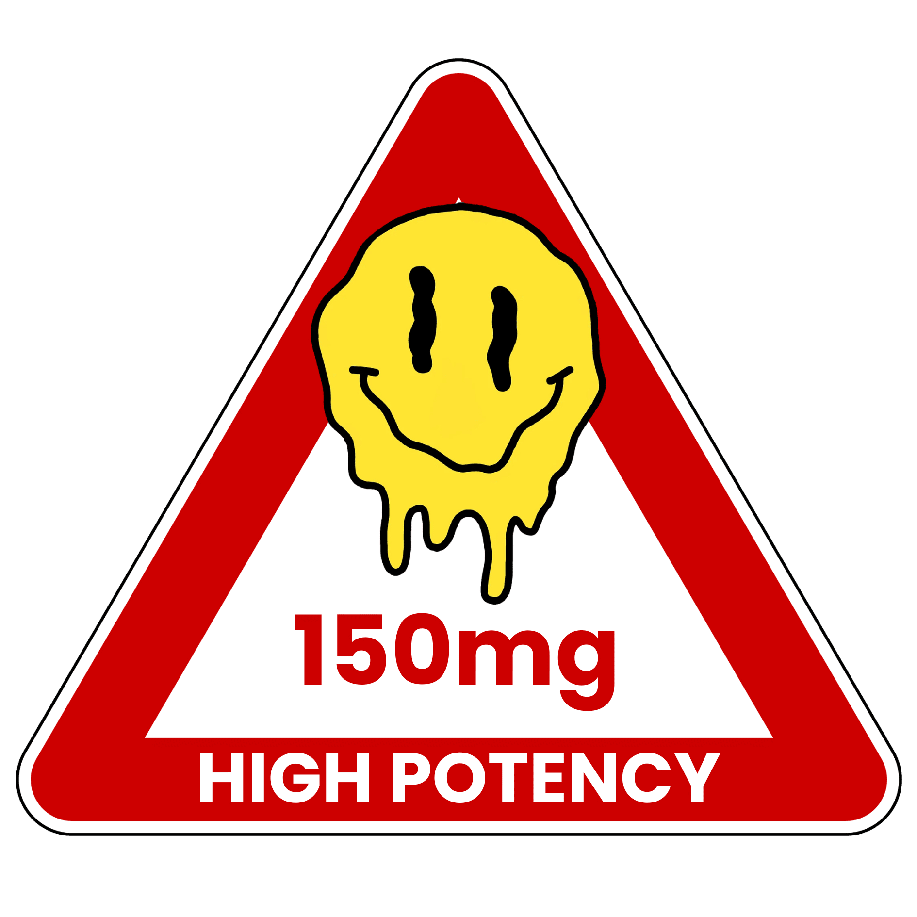 Warning high potency 150mg