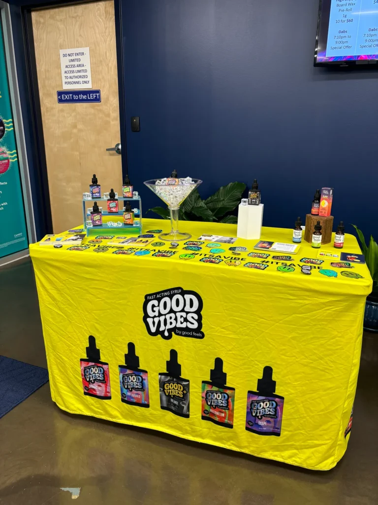 Warm retail display featuring fast-acting syrup and Balance at Trinity Naturals – Chelsea.