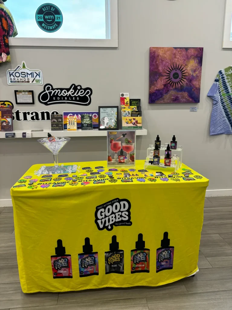 Welcoming retail display featuring Strawberry at Bloom Brothers – Pittsfield.