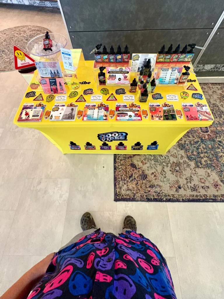 In-store display area at NETA – Northampton.