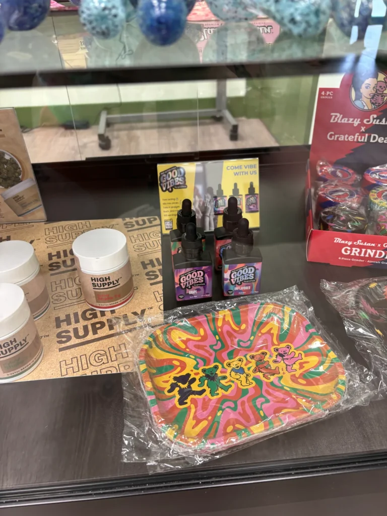 Colorful retail display featuring Come Vibe at The Holistic Concepts – Brockton.