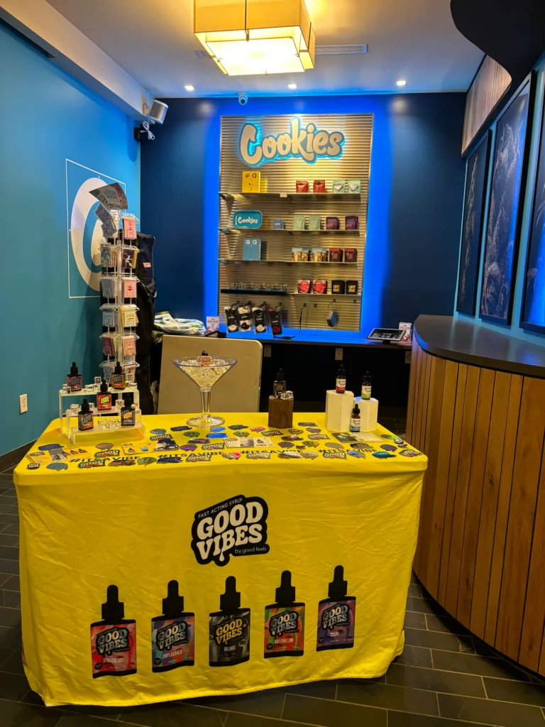 Welcoming retail display featuring fast-acting syrup and Strawberry at Berkshire Roots – Pittsfield.