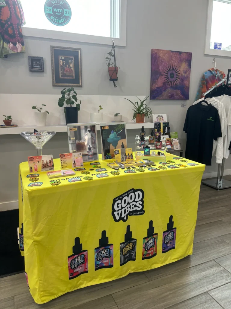 Warm branded display featuring fast-acting syrup at Bloom Brothers – Pittsfield.