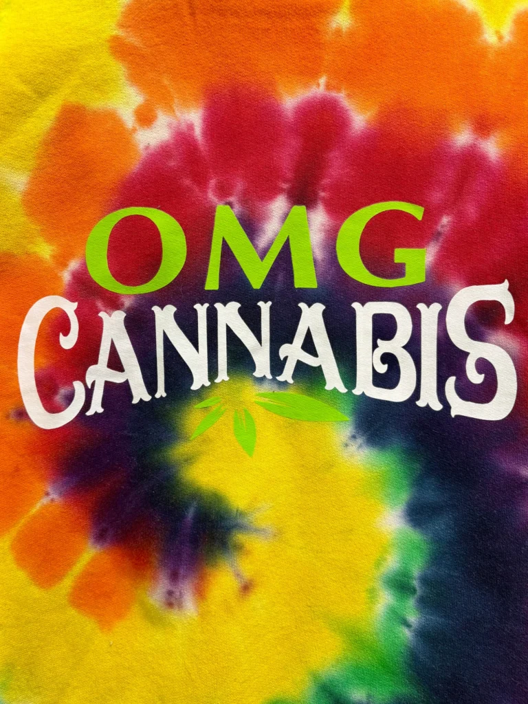 A retail display captured in the store at OMG Cannabis - Fitchburg.