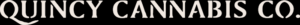 Quincy Cannabis Co. logo in serif font